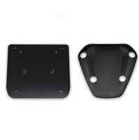 Piaggio 36L Topcase Kit mit lackiertem Deckel - grau