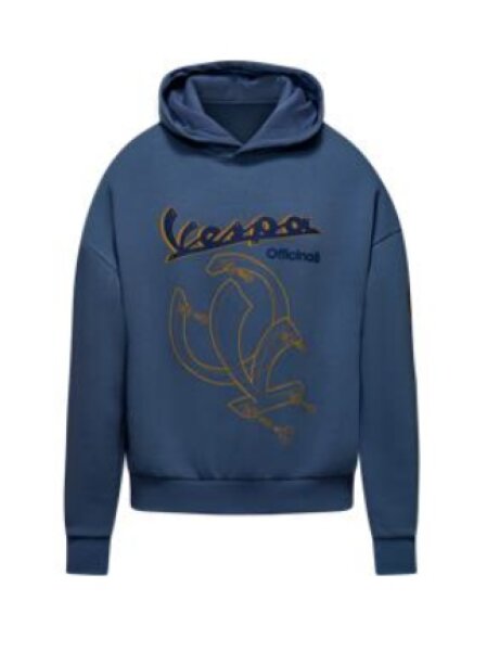 Kapuzenpulli Officina 8 XS-2XL tealblau