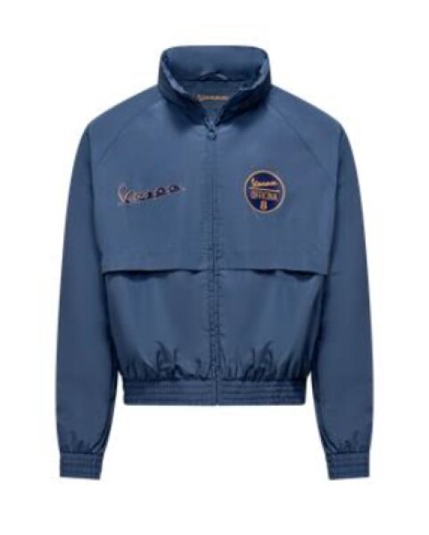 Vespa Windbreaker Officina 8 - Unisex - blau