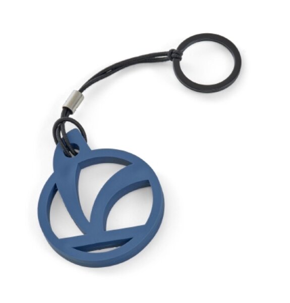 Schlüßelanhänger Officina 8 tealblau 13,5 x 4,5