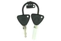 Piaggio 37L Topcase Kit mit lackiertem Deckel - weiß