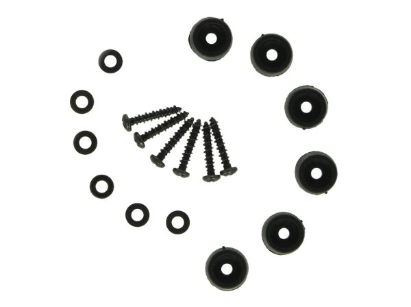 Piaggio Rückenpolster für 52L Topcase - schwarz