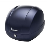 Vespa 36L Topcase lackiert - matt dunkelblau