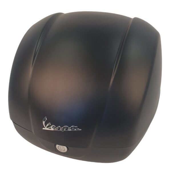 Vespa 36L Topcase lackiert - matt schwarz
