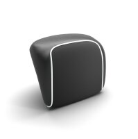 Vespa Rückenpolster - schwarz/weiß