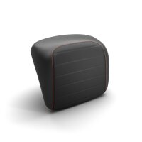 Vespa Rückenpolster - schwarz/rot