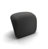 Vespa Rückenpolster - schwarz/rot