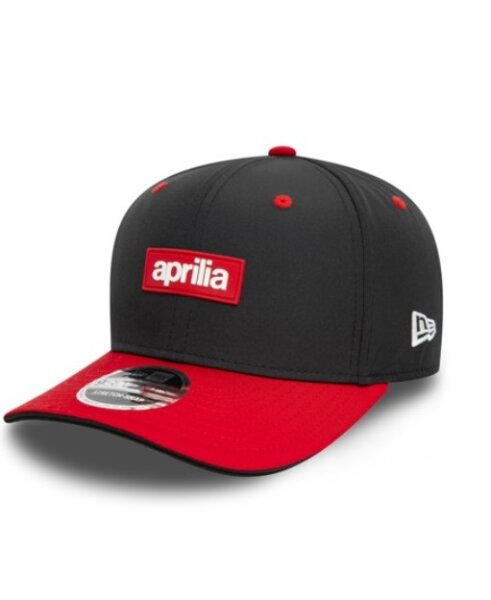 Aprilia Basecap Core New Era - Unisex - schwarz/rot/weiß - Einehtisgröße