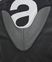 Aprilia Lederkombi Einteiler Throttle - schwarz/rot/weiß