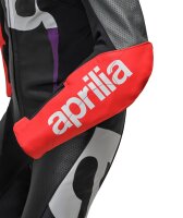 Aprilia Lederkombi Einteiler Throttle - schwarz/rot/weiß