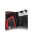 Aprilia Lederhandschuhe Throttle - Unisex - schwarz/rot/weiß