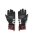 Aprilia Lederhandschuhe Throttle - Unisex - schwarz/rot/weiß