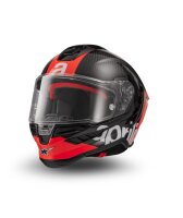 Aprilia Helm Carbon Throttle - schwarz/rot/weiß