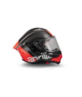 Aprilia Helm Carbon Throttle - schwarz/rot/weiß