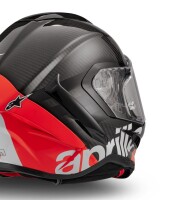 Aprilia Helm Carbon Throttle - schwarz/rot/weiß