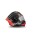 Aprilia Helm Carbon Throttle - schwarz/rot/weiß