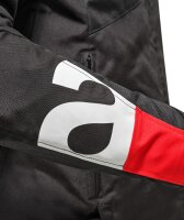 Aprilia Textiljacke Twisties - schwarz/rot/weiß