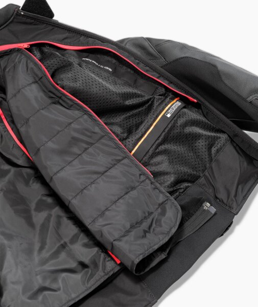 Aprilia Jacke Experience - Unisex - grau/schwarz/rot/weiß