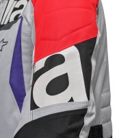 Aprilia Jacke Experience - Unisex - grau/schwarz/rot/weiß