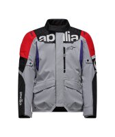 Aprilia Jacke Experience - Unisex - grau/schwarz/rot/weiß