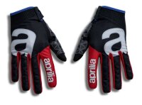 Aprilia Handschuhe Wheelie - Unisex- schwarz/rot/weiß