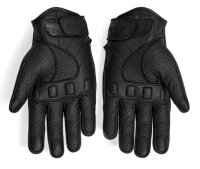 Moto Guzzi Lederhandschuhe Contrail - Unisex - schwarz