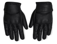 Moto Guzzi Lederhandschuhe Contrail - Unisex - schwarz