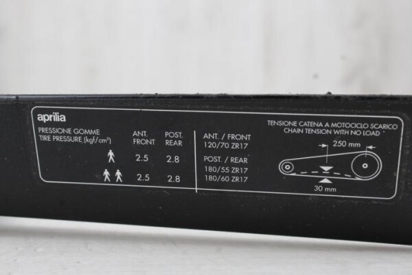 Kettenschutz, Abdeckung, Verkleidung Aprilia RS 660 (2020-2024)