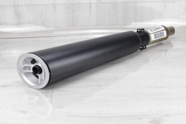 Auspuff, Krümmer, Endschalldämpfer, Endtopf rechts Moto Guzzi V9 Bobber Orig. MG