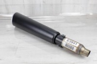 Auspuff, Krümmer, Endschalldämpfer, Endtopf rechts Moto Guzzi V9 Bobber Orig. MG