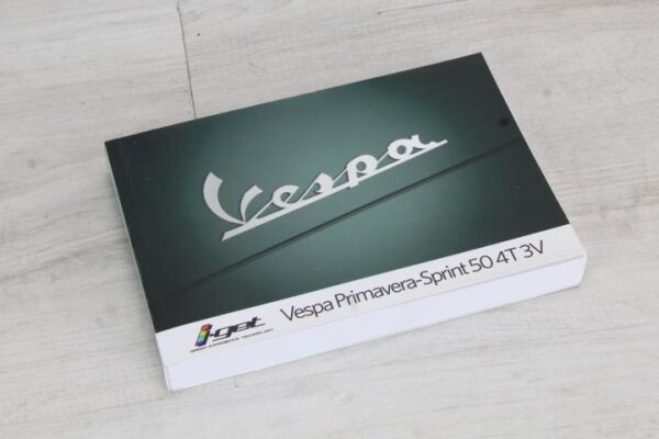 Bedienungsanleitung Vespa Primavera 50 4T 3V (2024)