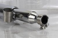 Auspuff, Krümmer, Endschalldämpfer, Endtopf links Moto Guzzi V9 Roamer