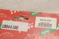 Bremsbeläge, Bremssteine, Bremsklötze vorne Yamaha XJ / XJR / XVS / XP