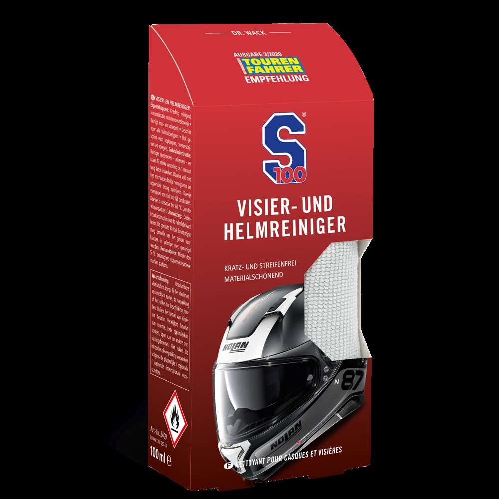 S100 Visier- und Helmreiniger 100 ml