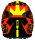 Motocrosshelm 361 2.0 rot-schwarz-gelb XL