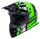 Motocrosshelm iXS361 2.3 schwarz-grün-grau XS