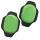 BÜSE Knieschleifer grün (Paar)