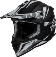 Motocrosshelm iXS362 2.0 schwarz matt-grau XS