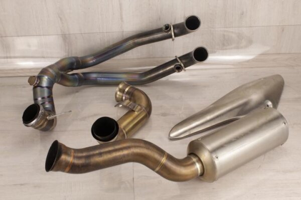 Auspuff, Krümmer, Endschalldämpfer, Endtopf rechts KTM Duke 790 (2018)