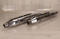 Auspuff, Krümmer, Endschalldämpfer, Endtopf hinten Harley Davidson Rocker C (2009)