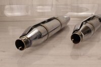 Auspuff, Krümmer, Endschalldämpfer, Endtopf hinten Harley Davidson Rocker C (2009)