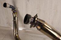 Auspuff, Krümmer, Endschalldämpfer, Endtopf rechts Honda VTX 1800