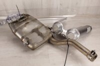 Auspuff, Krümmer, Endschalldämpfer, Endtopf hinten Yamaha FZ 6  (2004-2007)