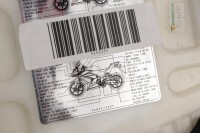 Soziussitz, Beifahrersitz hinten Kawasaki Ninja 250 R (2012)