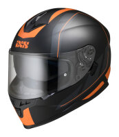 Integralhelm 1100 2.0 schwarz matt-orange 2XL