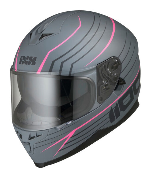 Integralhelm 1100 2.1 grau matt-pink XL