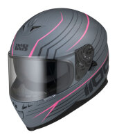 Integralhelm 1100 2.1 grau matt-pink XL