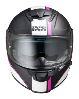 Integralhelm 215 2.1 schwarz matt-weiss-pink XL