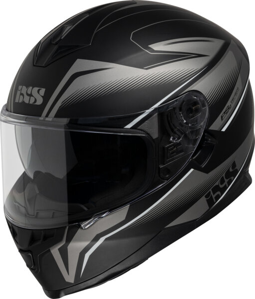 Integralhelm iXS1100 2.3 schwarz matt-grau XS