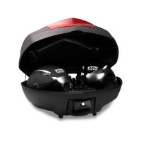 50L TOP CASE SCHWARZ STRUKTUR.